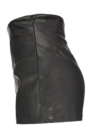 Calções de cintura subida - Preto