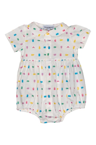 Macacão curto - Branco