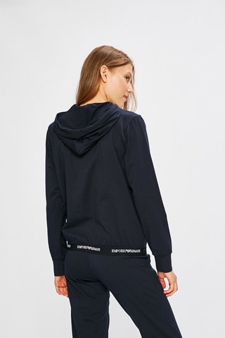 Sweat com capuz e calças de treino - Azul-marinho - Emporio Armani