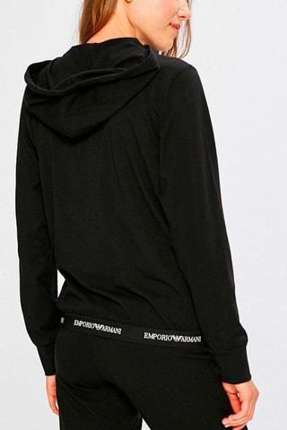 Sweat com capuz e calças de treino - Preto - Emporio Armani