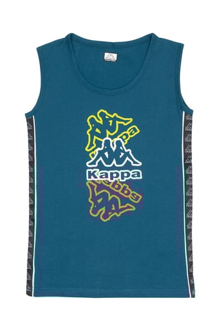 Camisola de alças e calções - Azul-petróleo