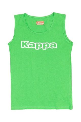 Camisola de alças e calções - Verde-claro e azul-marinho