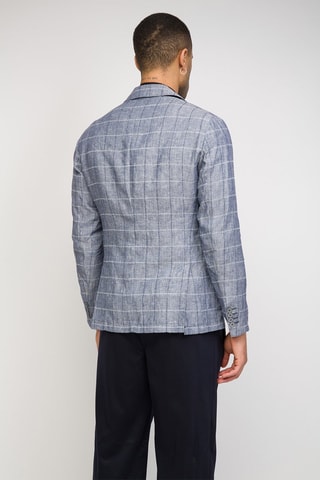 Blazer em linho Azul-celeste - Emporio armani