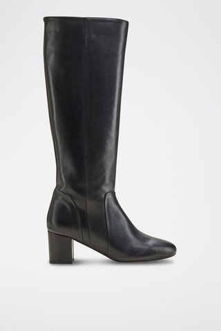 Botas em couro Warren Preto