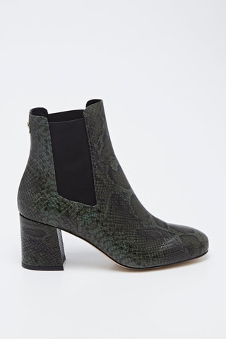 Bottines en cuir Lacado Vert
