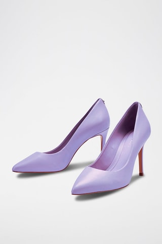 Sapatos de salto em couro Azo Malva-claro