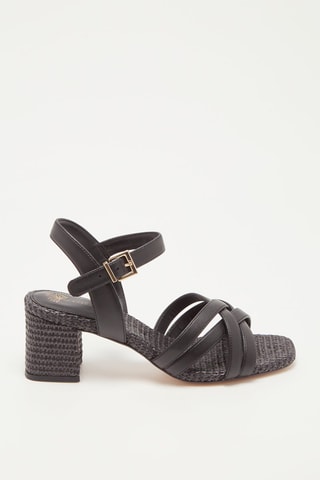 Sandálias de salto Zaggi Preto