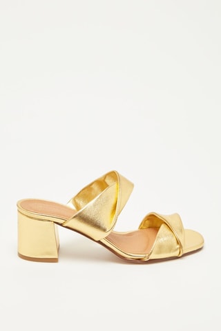 Mules à talons Vonea Doré