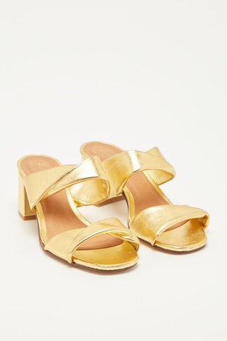 Mules à talons Vonea Doré