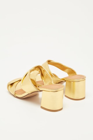 Mules à talons Vonea Doré