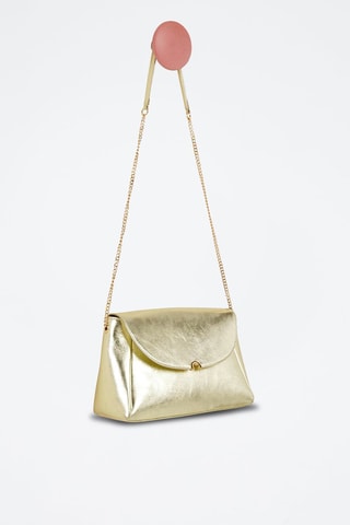 Mala a tiracolo em couro Anabel Dourado