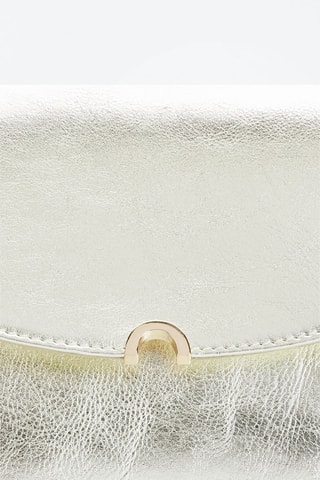 Mala a tiracolo em couro Anabel Dourado