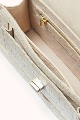 Mala em couro Alania - Sable