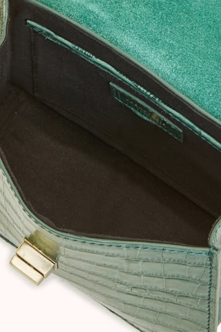 Mala em couro Alanita - Verde