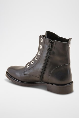 Botins em couro Vontela - Preto