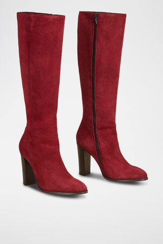 Botas em nobuck Walemas - Bordô