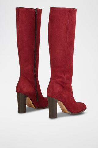 Botas em nobuck Walemas - Bordô