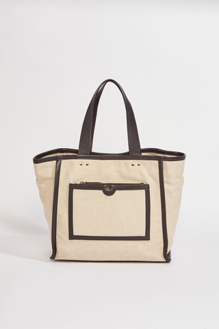 Mala de ombro Anie - Bege