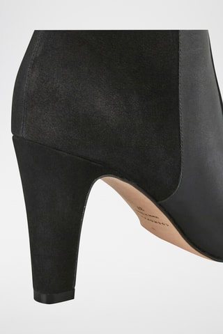 Botins em couro Zeloa - Preto