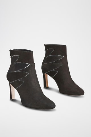 Botins em nobuck Zika - Preto