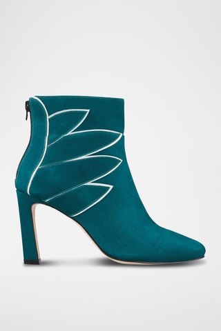 Botins em nobuck Zika - Verde