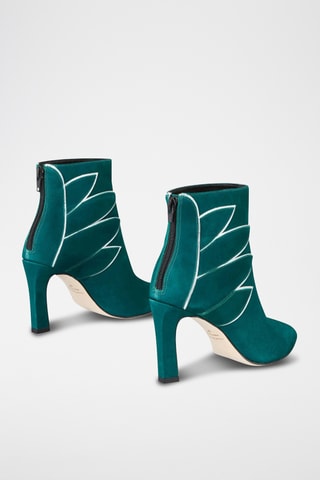 Botins em nobuck Zika - Verde