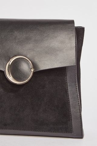 Mochila em couro Laya - Preto