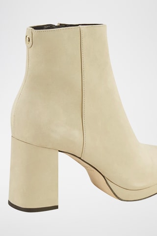 Botins em nobuck Zorine - Bege