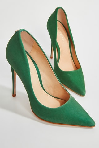 Sapatos de salto em couro Aelia2 - Verde