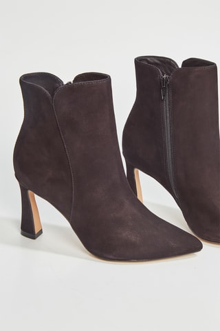 Botins em nobuck Ateena - Preto