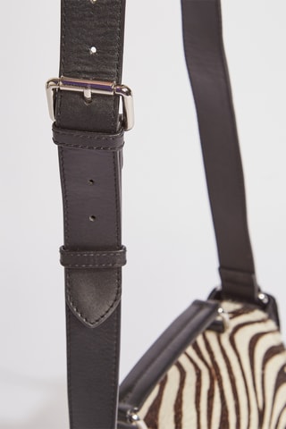 Mala em couro Maggy - Preto