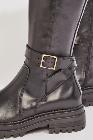 Botas em couro Fabae - Preto