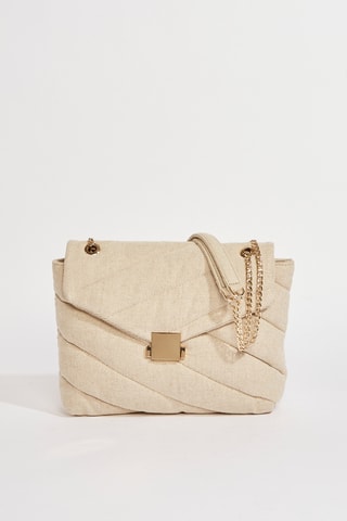 Mala de ombro Aramelle - Bege