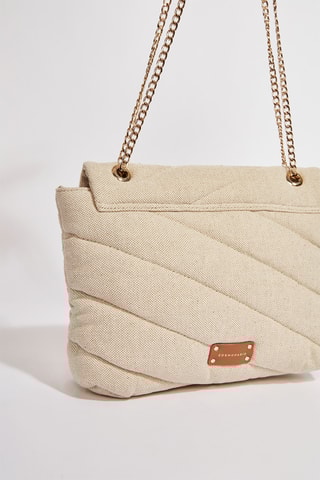 Mala de ombro Aramelle - Bege