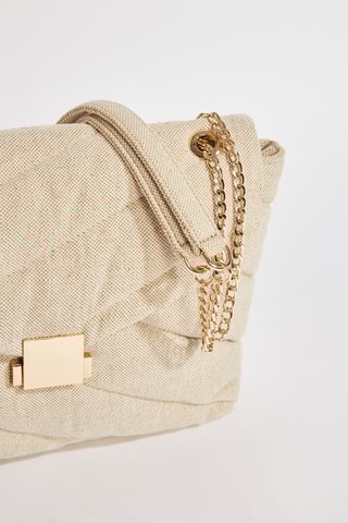Mala de ombro Aramelle - Bege