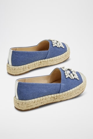 Alpargatas com plataforma Hijoa - Azul