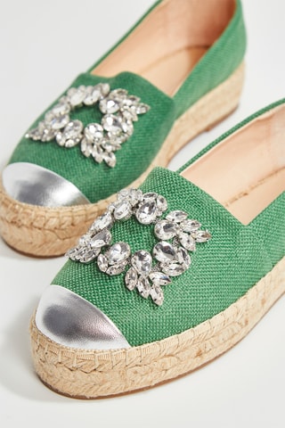 Alpargatas com plataforma Hijoa - Verde