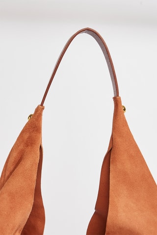 Mala shopper en nobuck Noumea2 - Camel