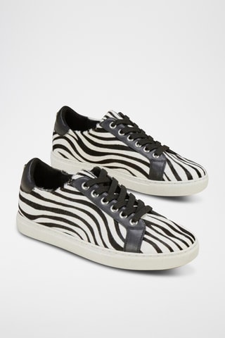 Sapatilhas em couro Hivea - Branco