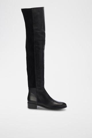 Botas acima do joelho Kacya - Preto