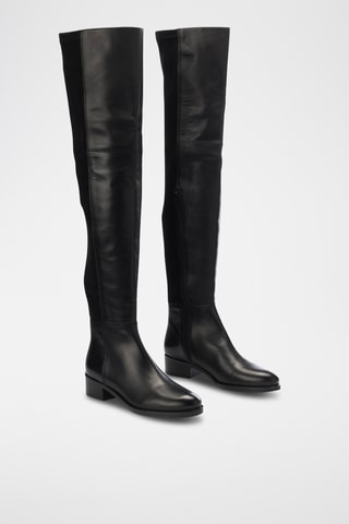 Botas acima do joelho Kacya - Preto