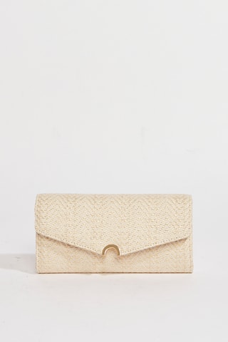 Carteira comprida Olison3 - Bege