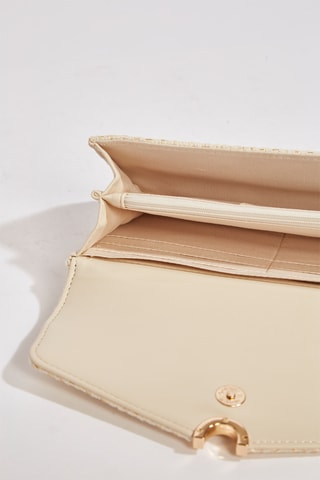 Carteira comprida Olison3 - Bege