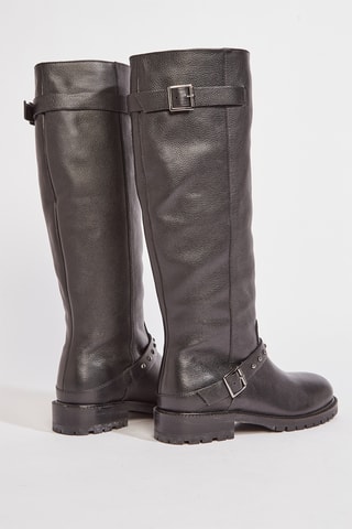 Botas em couro Kalicie - Preto