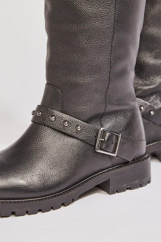 Botas em couro Kalicie - Preto