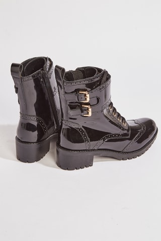 Botins em couro Klelia - Preto