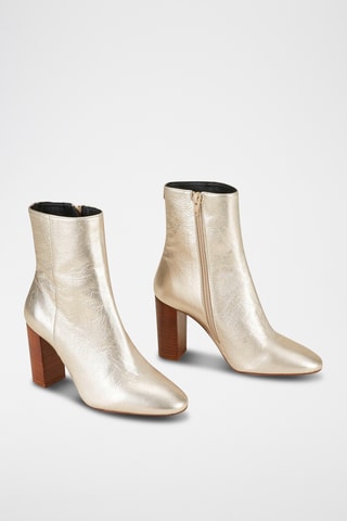 Bottines en cuir Lexica - Doré