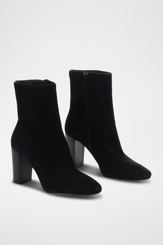 Bottines en nubuck Lexica - Noir
