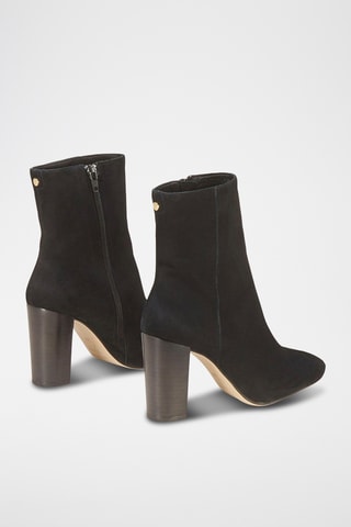 Bottines en nubuck Lexica - Noir