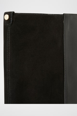 Botas em couro Rabea - Preto